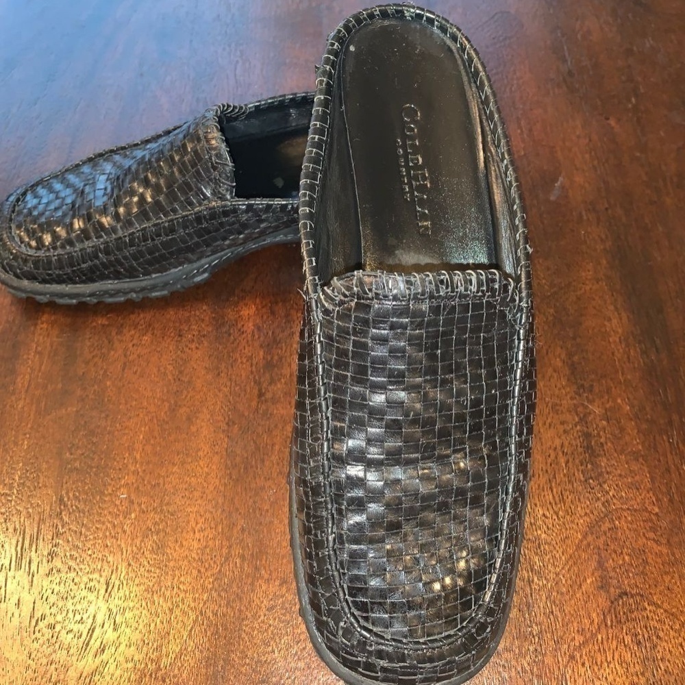 - Cole Haan Women's Black Country Mules